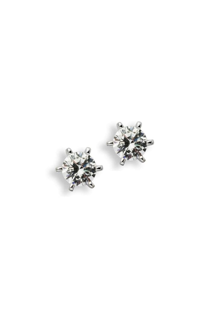 Brillantohrstecker 6er Krappe 1,00ct